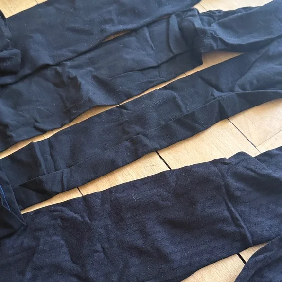 Set of 6 Black and 1 Brown Tights Collection